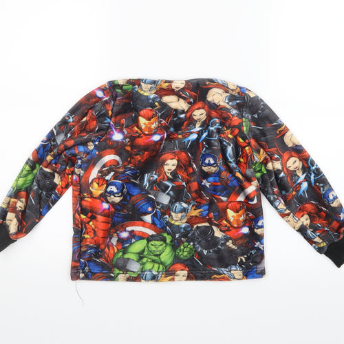 Matalan Boys Blue Geometric   Pyjama Top Size 7 Years  - Marvel