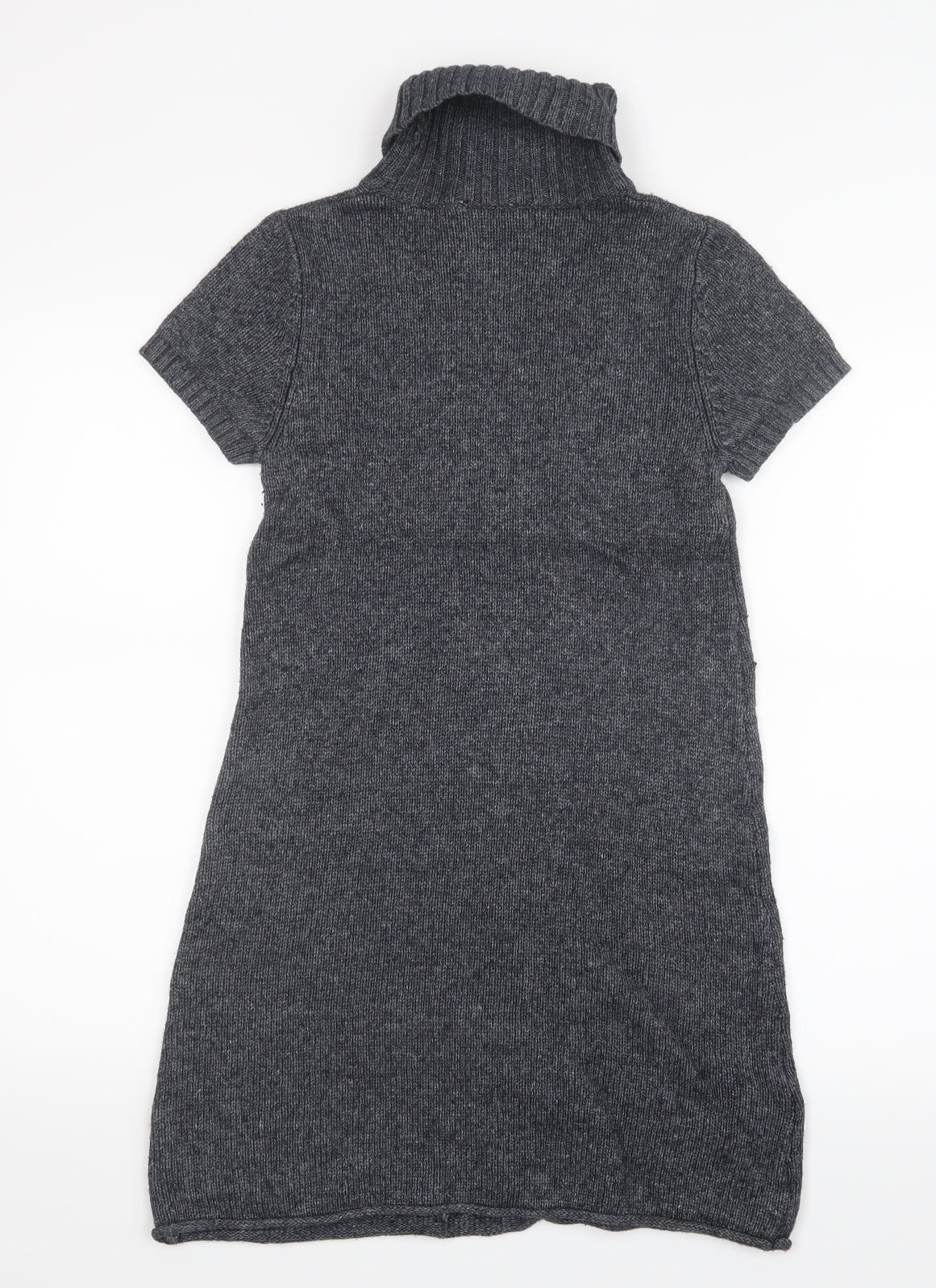 Promod Womens Grey  Knit Jumper Dress  Size S