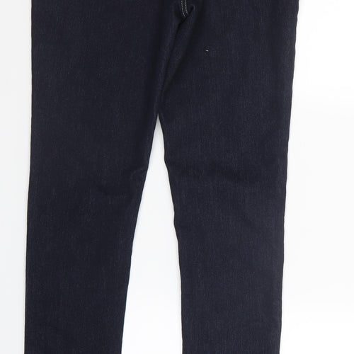 Denim Co. Womens Blue  Denim Skinny Jeans Size 14 L32 in
