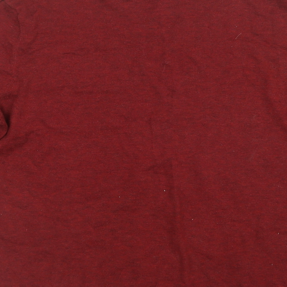 ASOS Mens Red  Knit  T-Shirt Size M