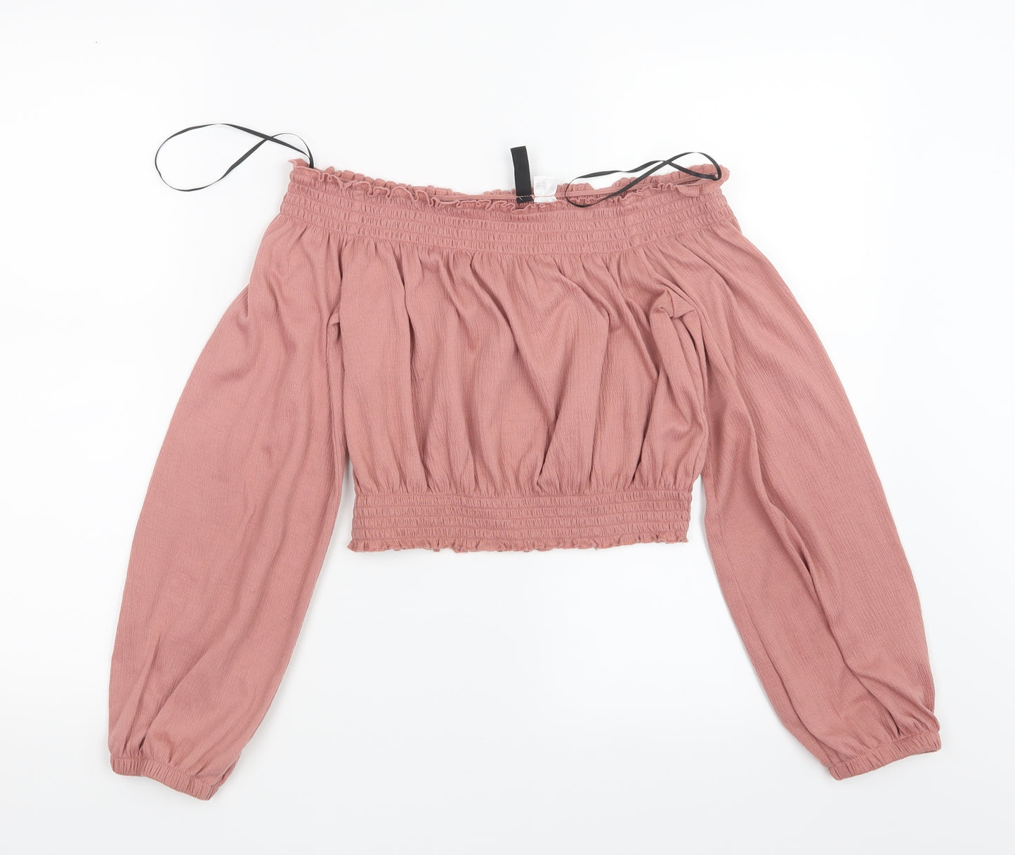 Divided by H&M Womens Pink   Cropped T-Shirt Size XS