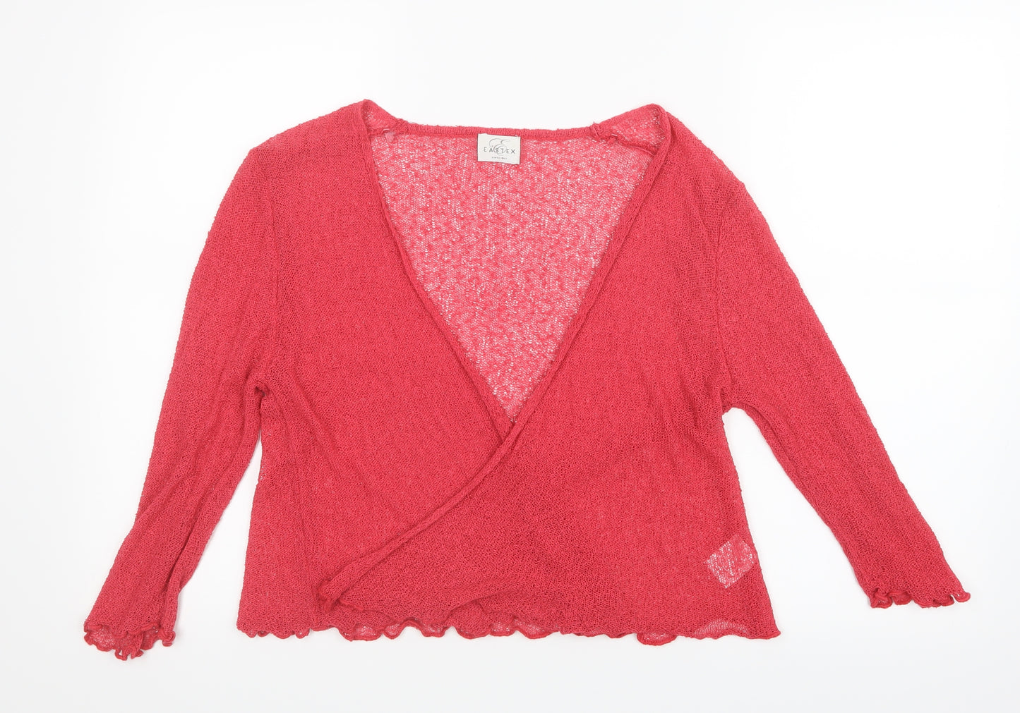 Eastex Womens Pink   Cardigan Jumper Size S