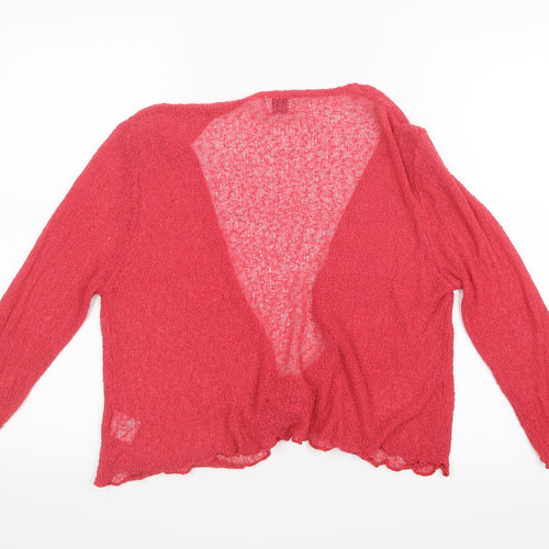 Eastex Womens Pink   Cardigan Jumper Size S