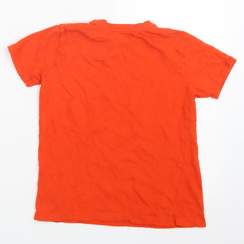 Primark Boys Orange   Basic T-Shirt Size 8-9 Years
