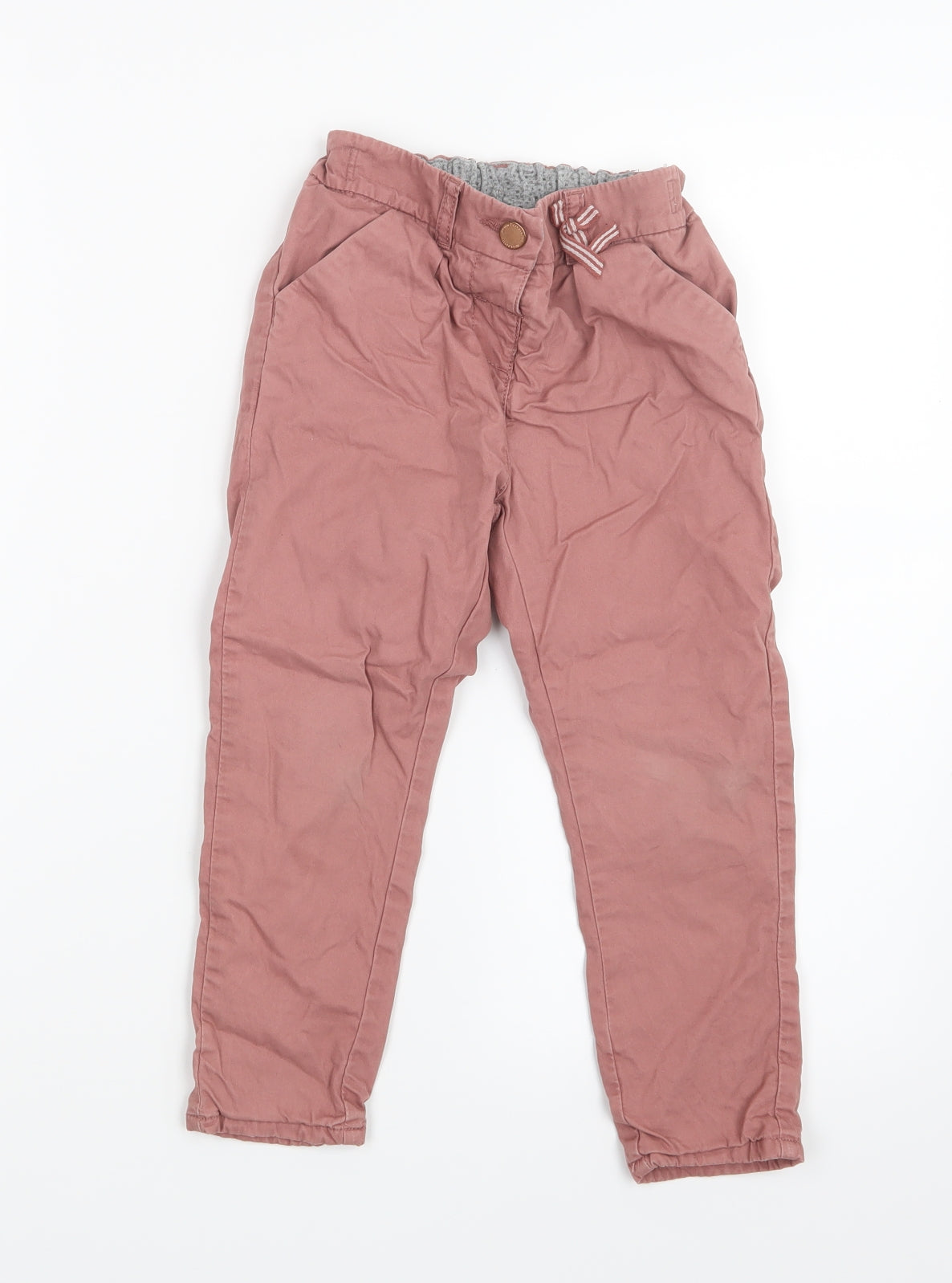 NEXT Girls Pink   Cargo Trousers Size 3-4 Years