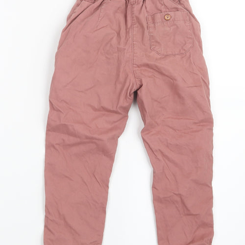 NEXT Girls Pink   Cargo Trousers Size 3-4 Years