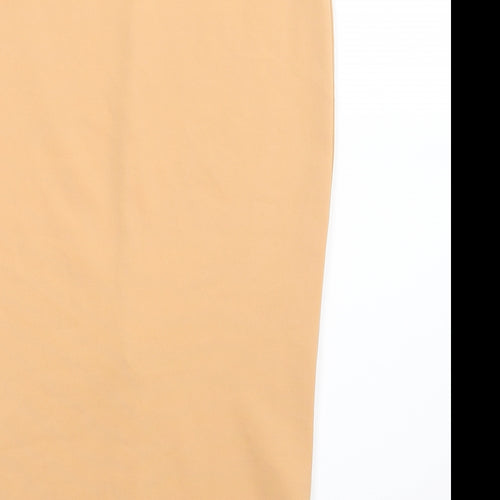Missguided Womens Beige   Straight & Pencil Skirt Size 8
