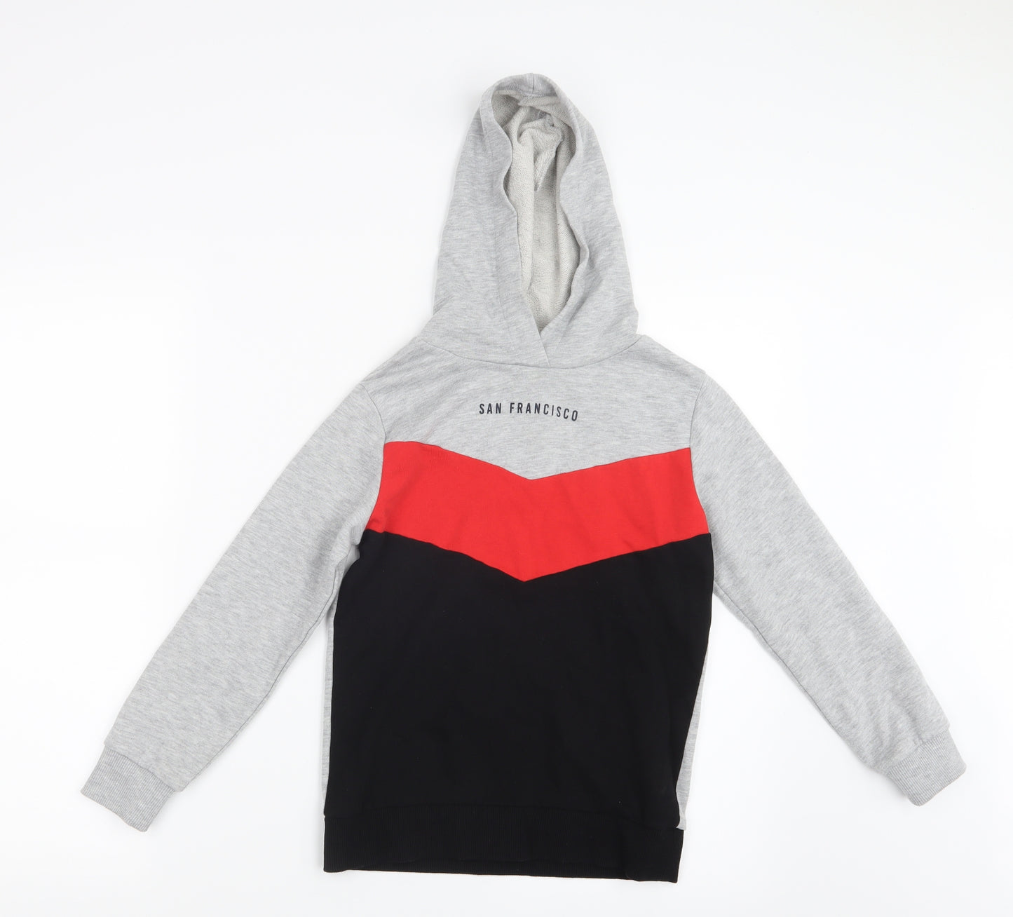 Very Boys Grey   Pullover Hoodie Size 9 Years