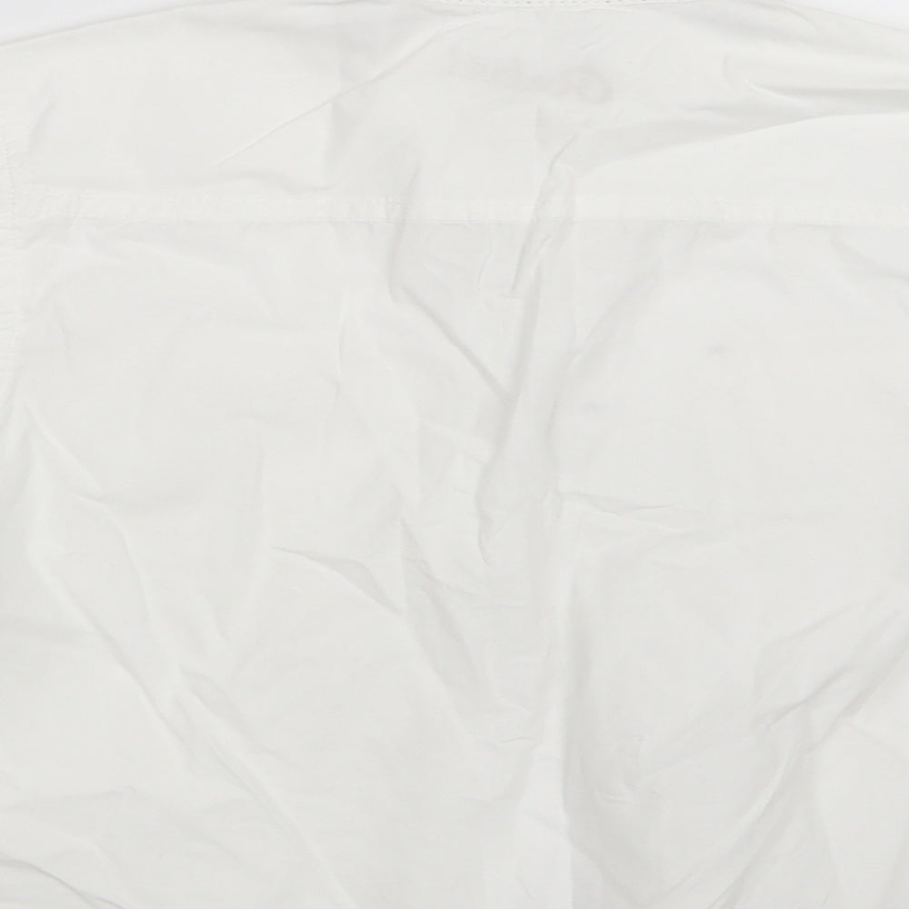 Rebel Boys White   Basic Button-Up Size 5-6 Years