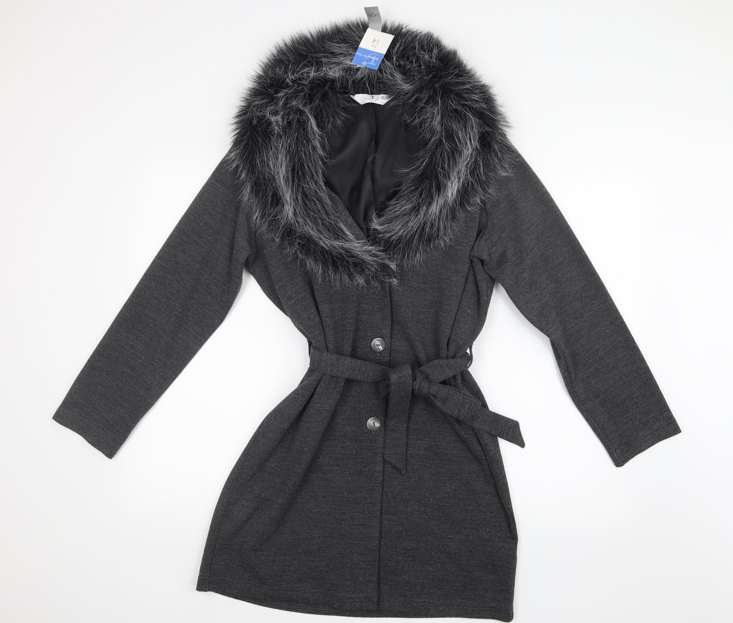 Designed for Tesco Womens Grey   Jacket  Size 14