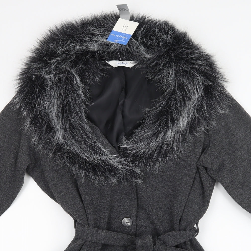 Designed for Tesco Womens Grey   Jacket  Size 14