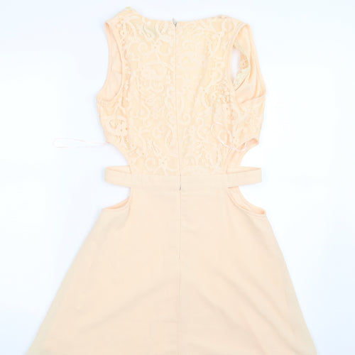 Missguided Womens Pink   A-Line  Size 10