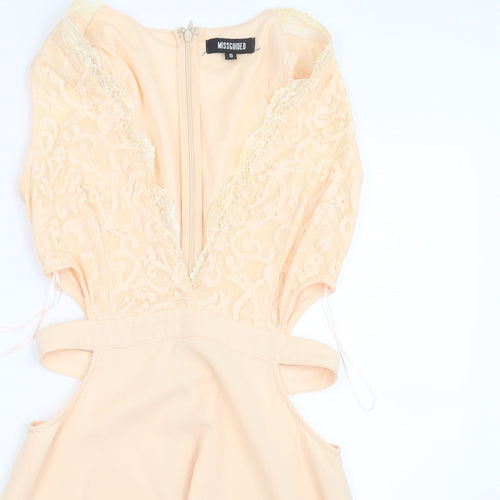 Missguided Womens Pink   A-Line  Size 10
