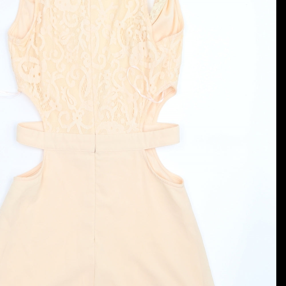 Missguided Womens Pink   A-Line  Size 10