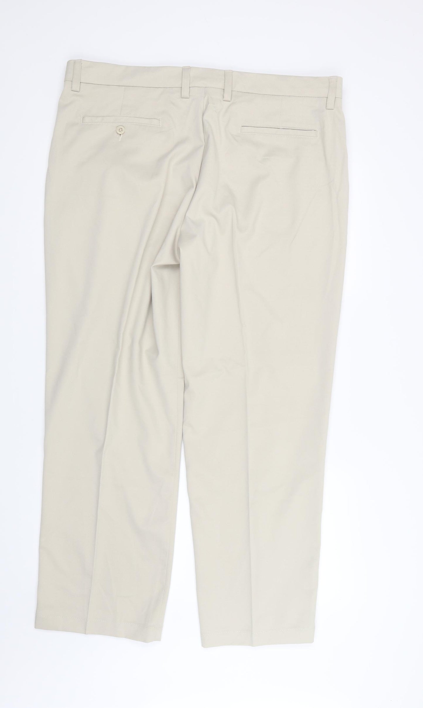 Amazon Essentials Mens Ivory   Trousers  Size 40 in L29 in