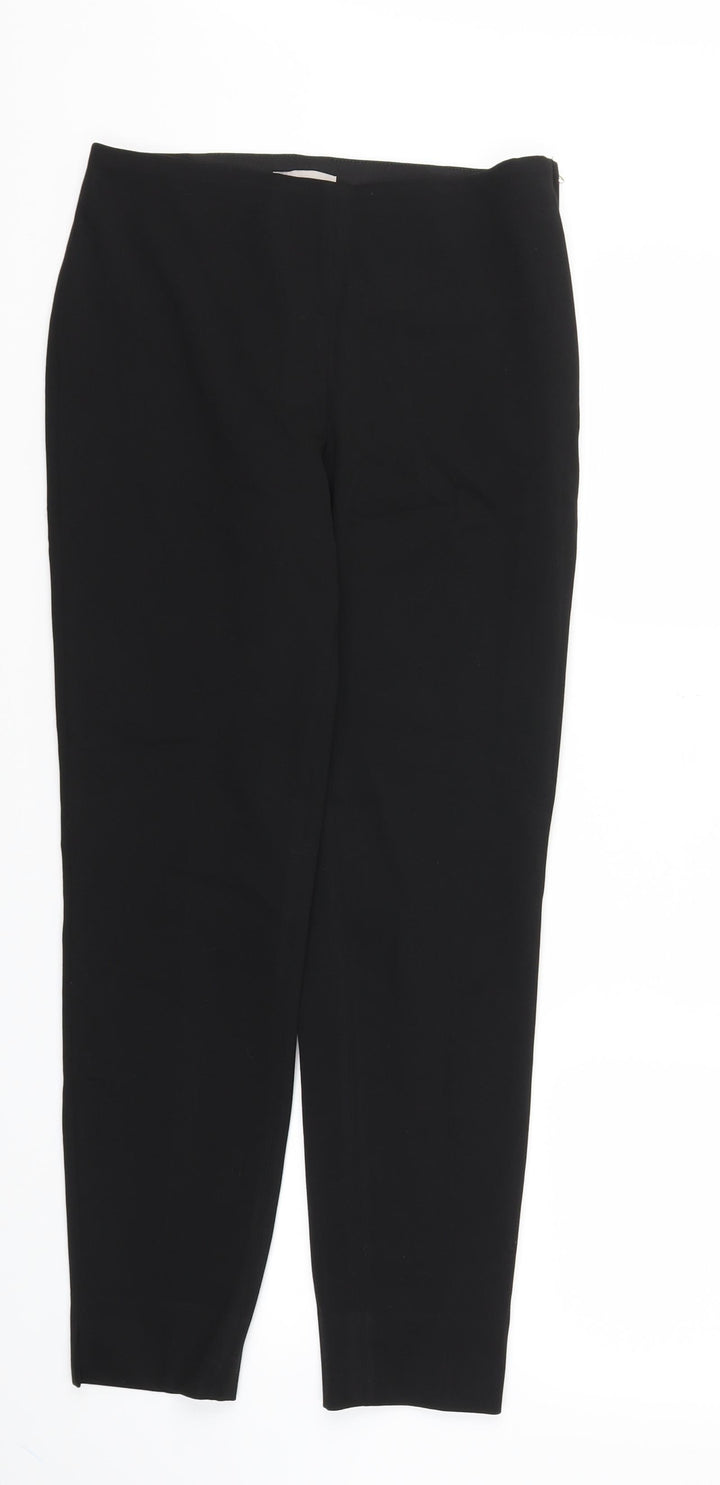 H&M Womens Black   Trousers  Size 10 L27 in