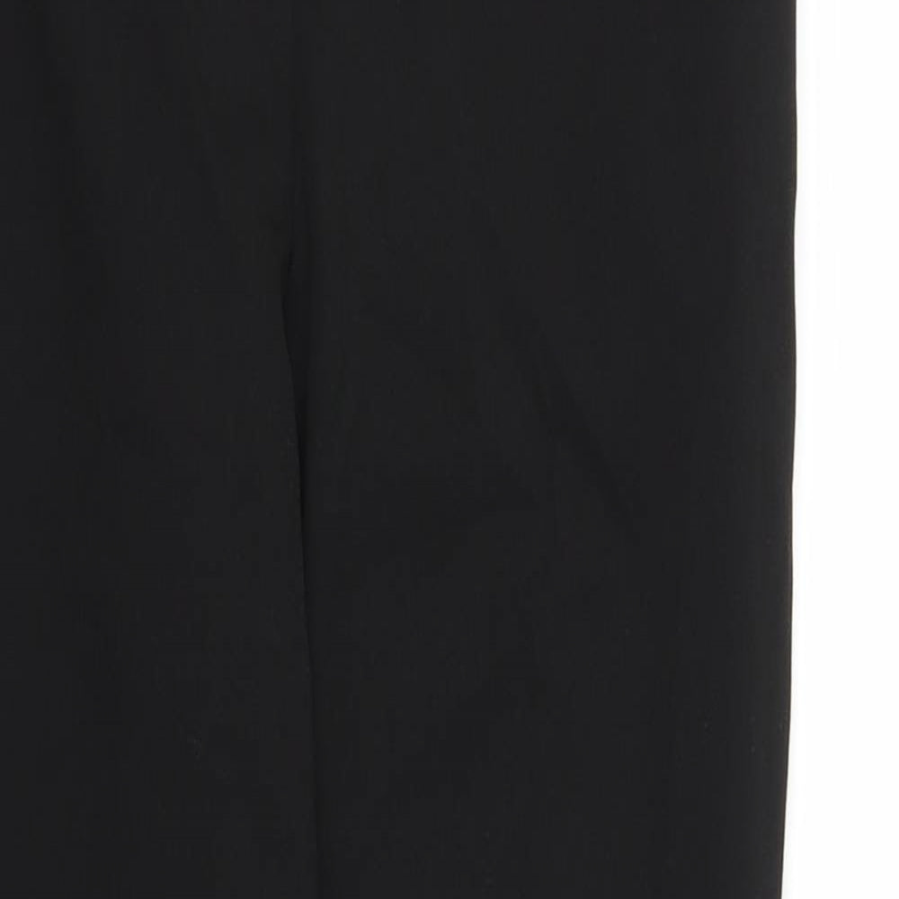 H&M Womens Black   Trousers  Size 10 L27 in