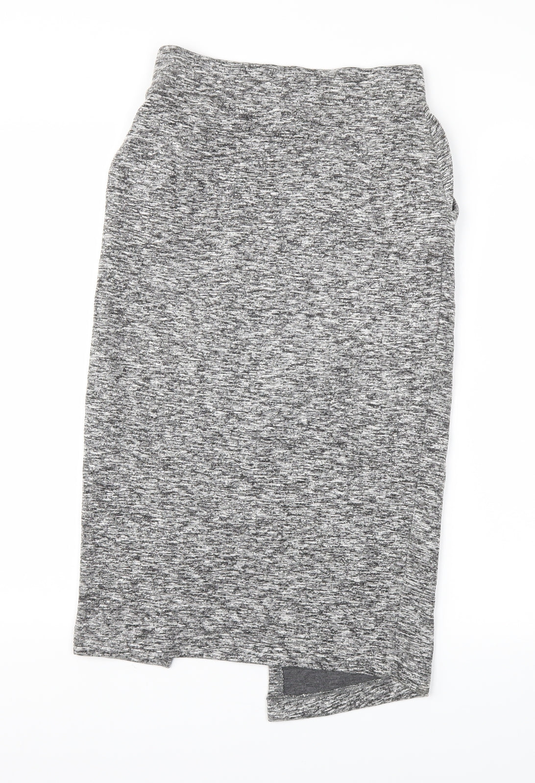 NEXT Womens Grey   A-Line Skirt Size 8  - Stretch waistband