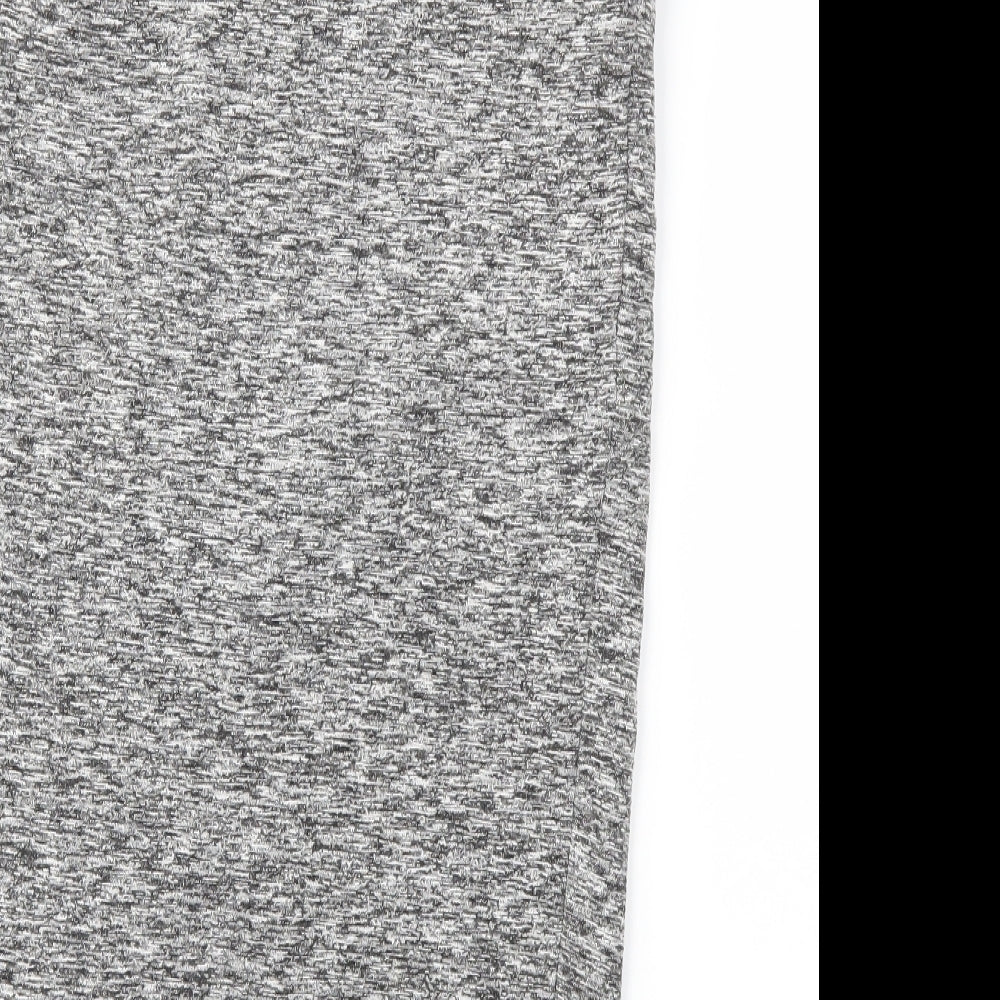 NEXT Womens Grey   A-Line Skirt Size 8  - Stretch waistband