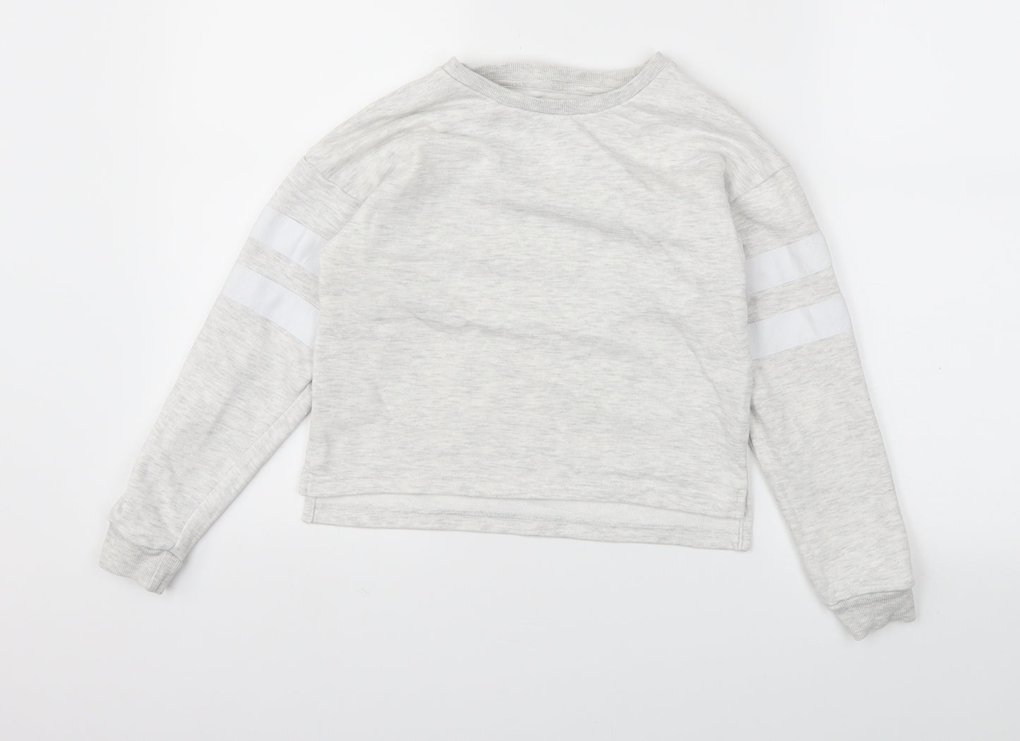Primark Girls Grey   Pullover Hoodie Size 9-10 Years