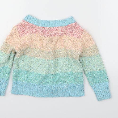 George Girls Multicoloured   Cardigan Jumper Size 2 Years