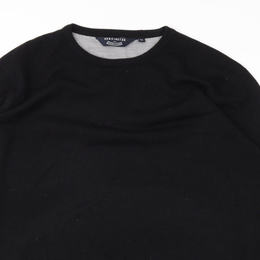 Kensington Mens Black   Pullover Sweatshirt Size XL