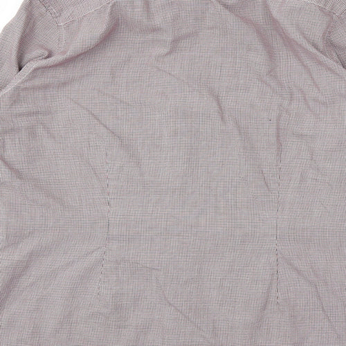 Next  Mens Red Check   T-Shirt Size 16