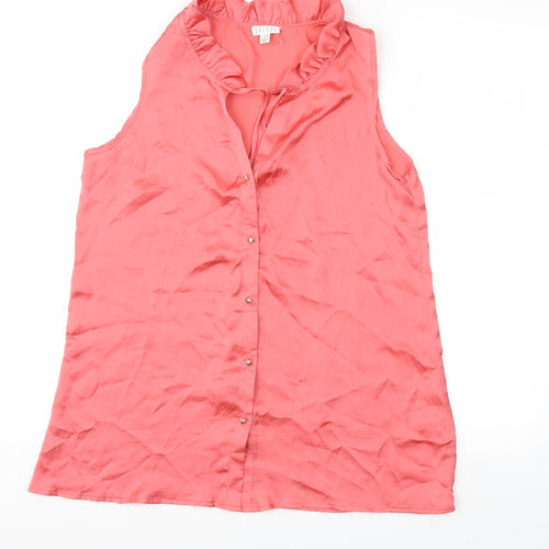 Spense Womens Pink   Basic Blouse Size S