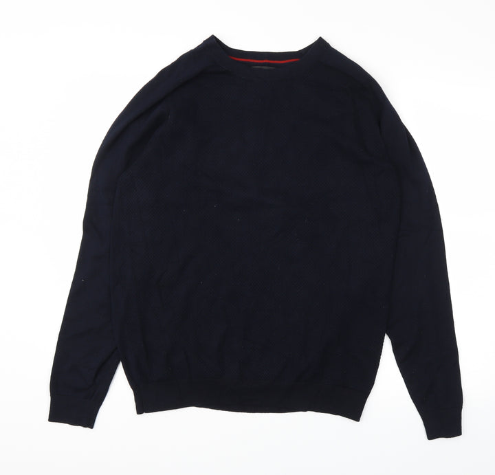 next  Mens Blue   Pullover Sweatshirt Size L