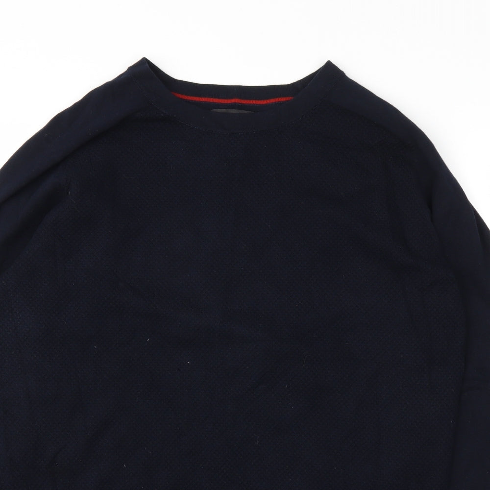 next  Mens Blue   Pullover Sweatshirt Size L