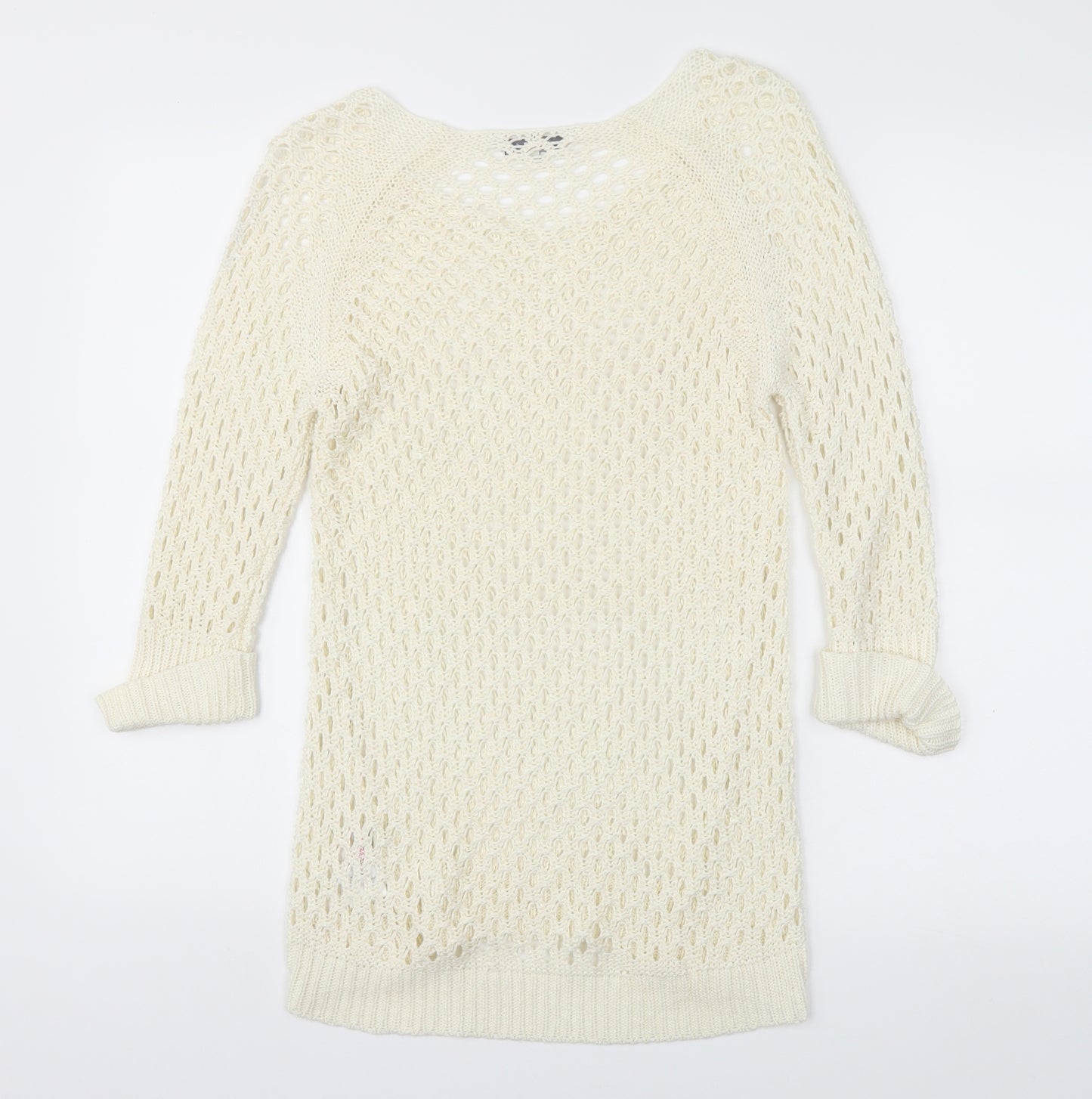 Peacocks Womens Ivory   Pullover Jumper Size S