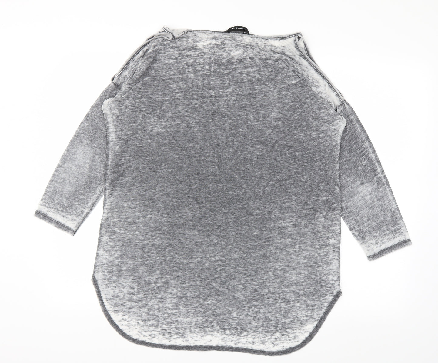 New Look Womens Grey   Basic T-Shirt Size 14