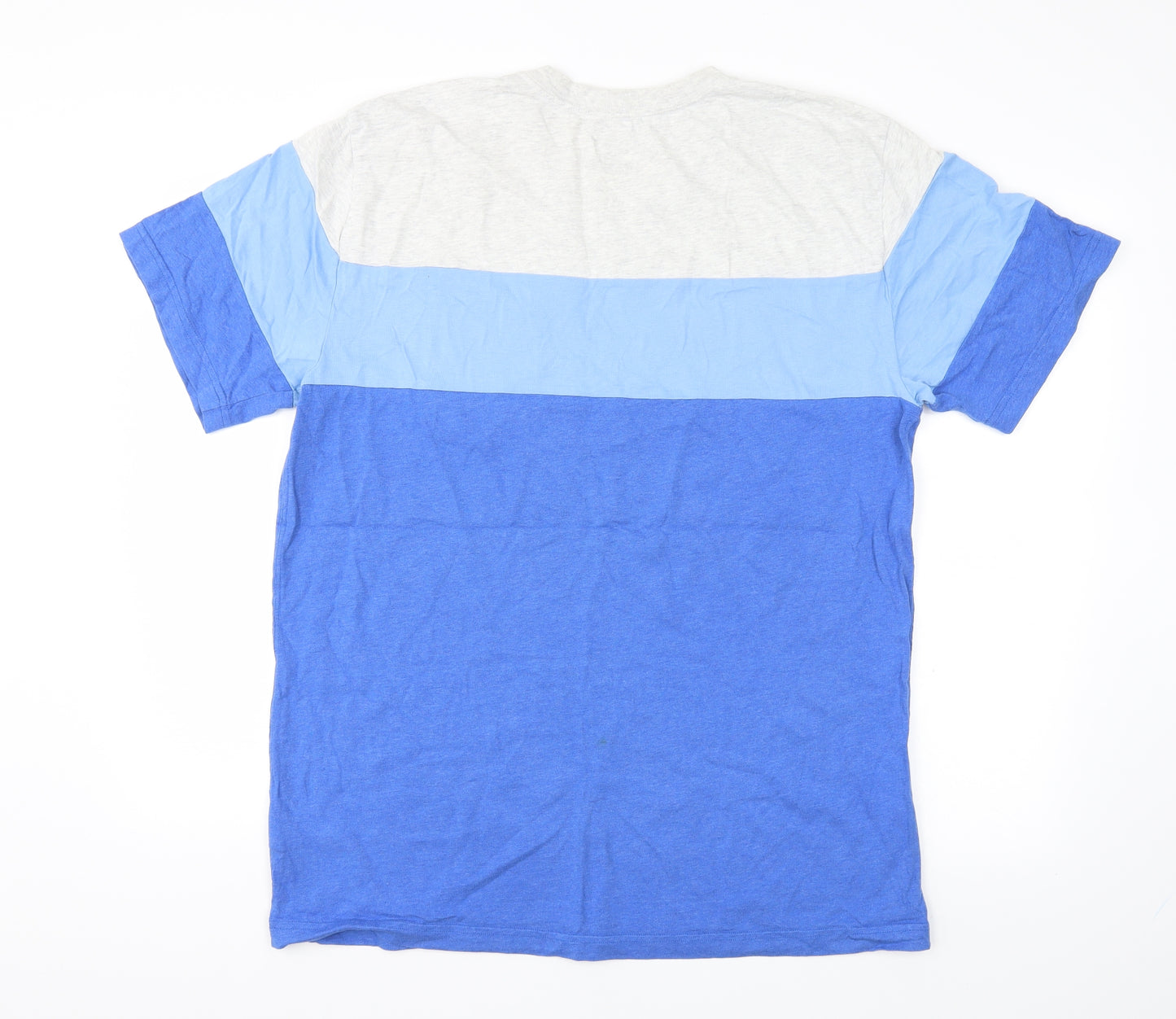 Nike Mens Blue Striped   T-Shirt Size XL