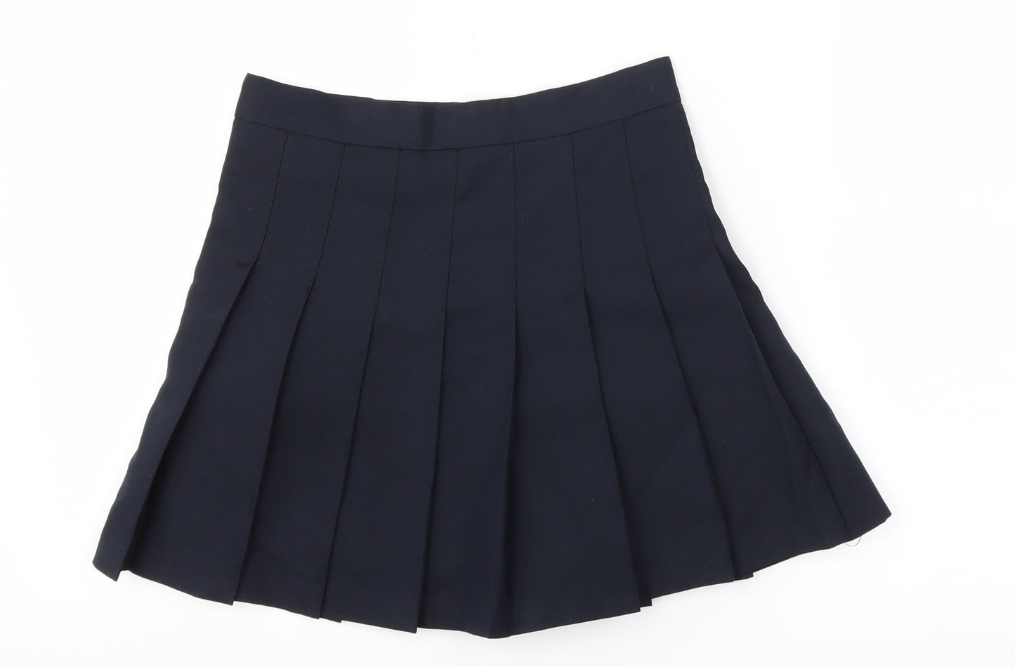swib  Girls Blue Ikat  Flare Skirt Size S