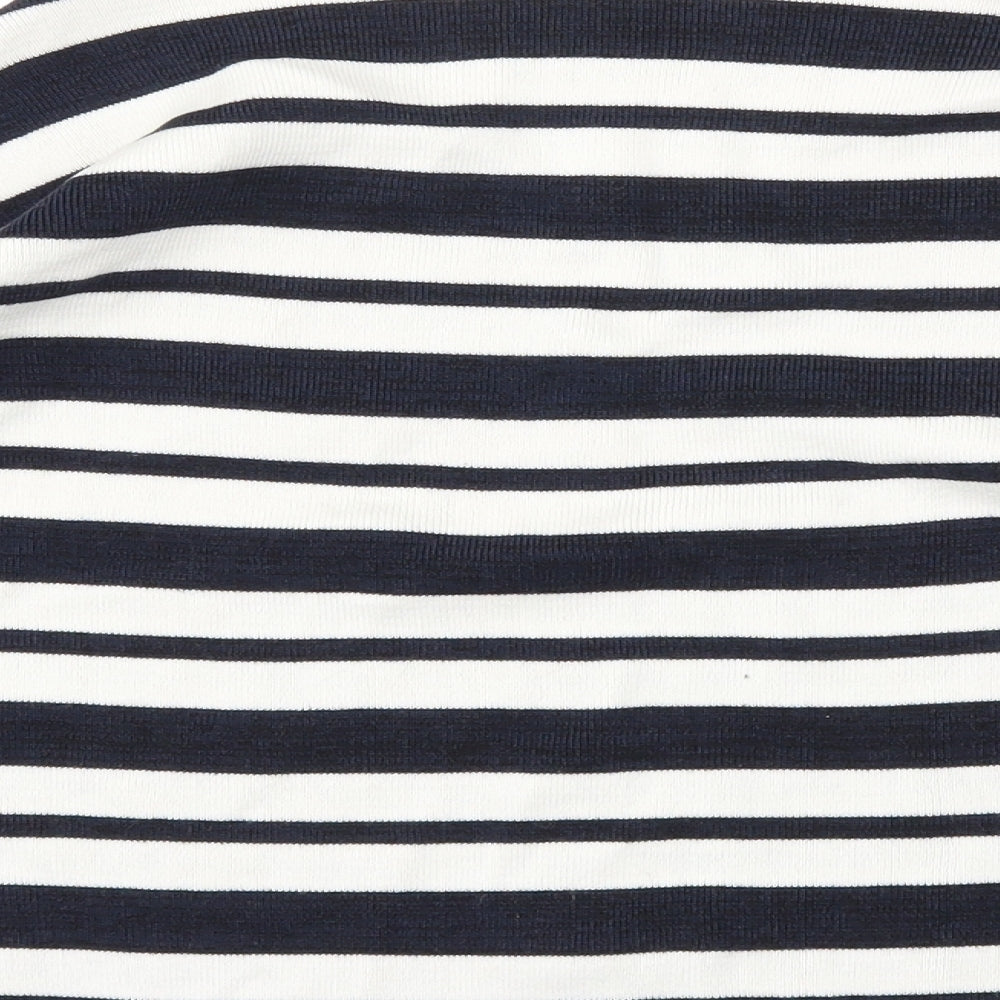 Primark Womens Blue Polka Dot  Pullover Jumper Size S