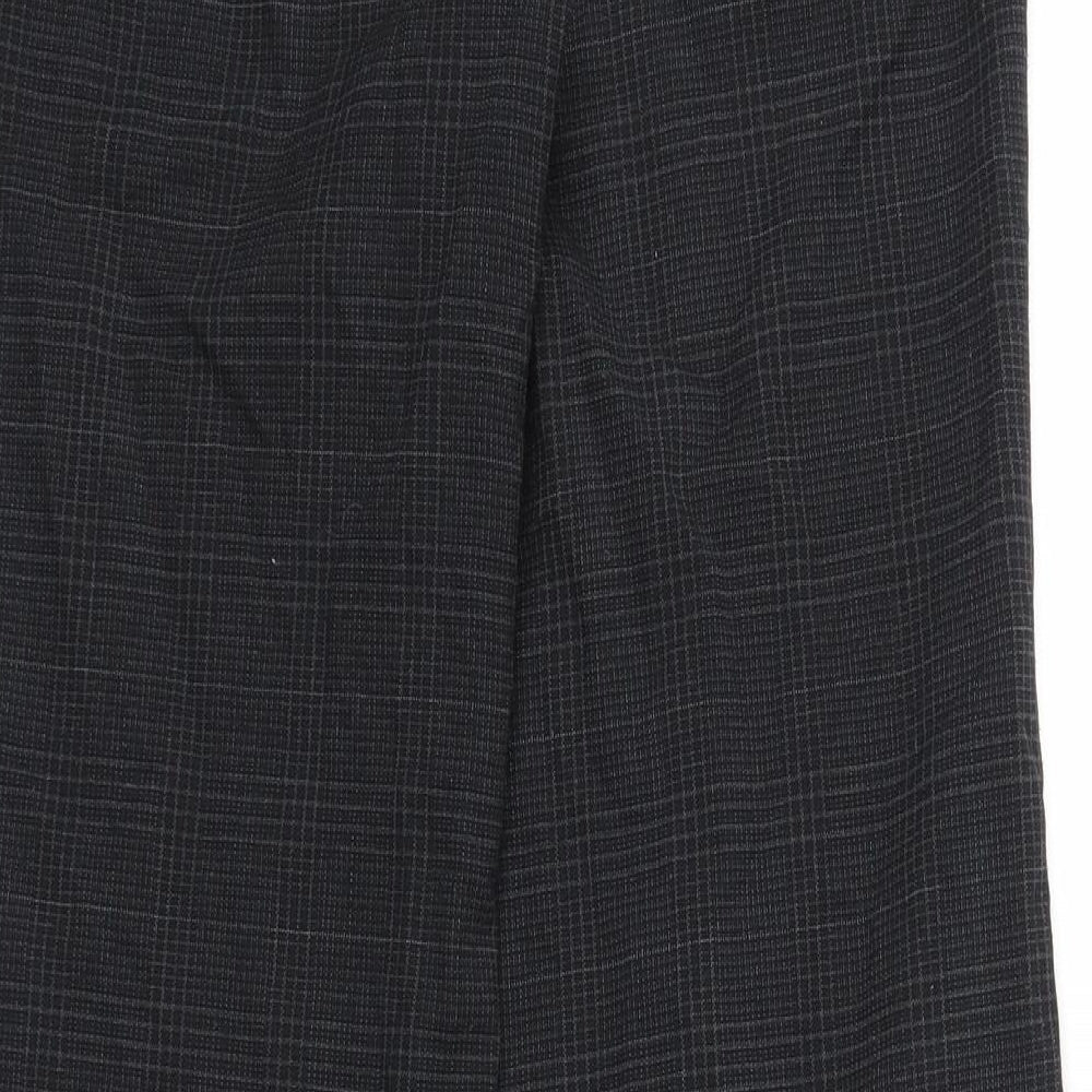 next  Womens Black   Trousers  Size 8 L30 in
