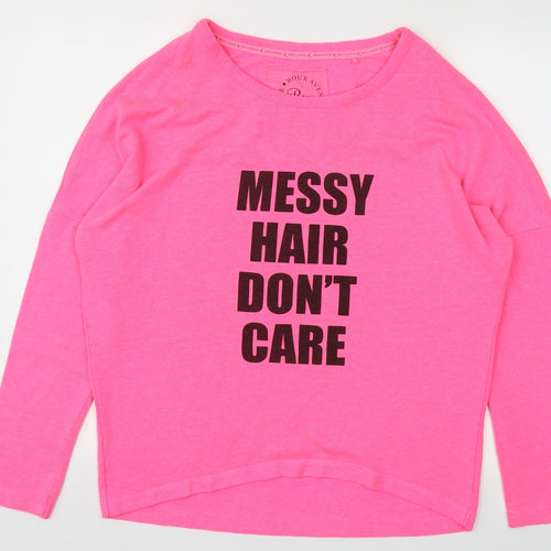 Boux Avenue Womens Pink   Pullover Jumper Size 8