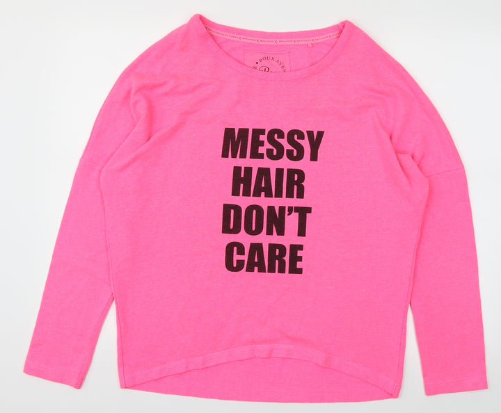 Boux Avenue Womens Pink   Pullover Jumper Size 8