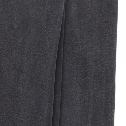 DENIM &CO  Womens Black Houndstooth  Skinny Jeans Size 14 L29 in