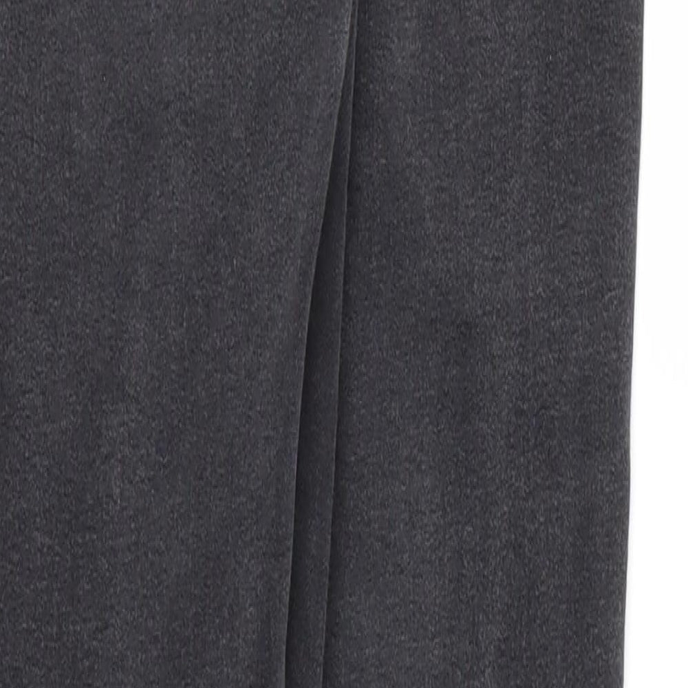 DENIM &CO  Womens Black Houndstooth  Skinny Jeans Size 14 L29 in