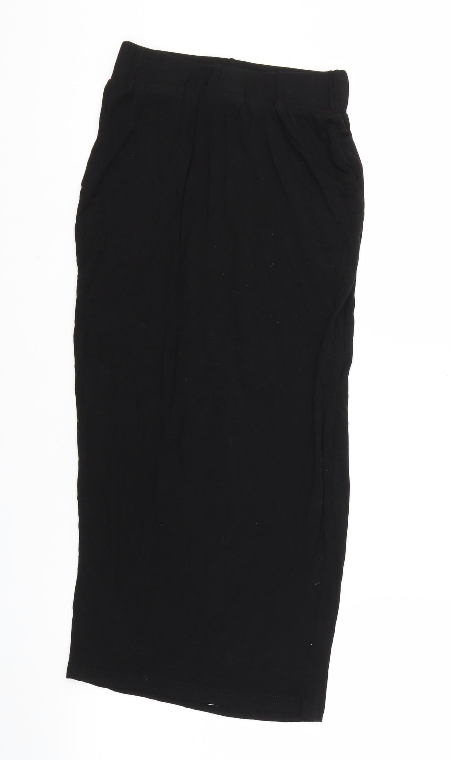 Preworn Womens Black   A-Line Skirt Size XS  - Stretch waistband
