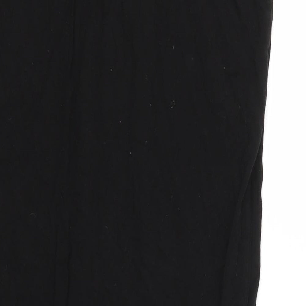 Preworn Womens Black   A-Line Skirt Size XS  - Stretch waistband