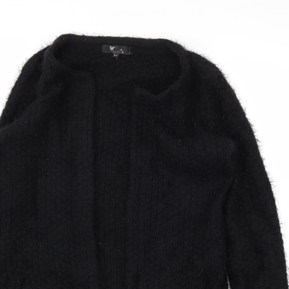 CUTIE  Womens Black   Cardigan Jumper Size S