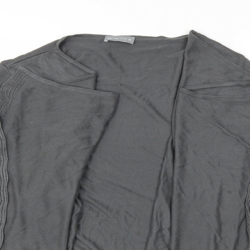 M&S Womens Grey   Cardigan Jumper Size 16