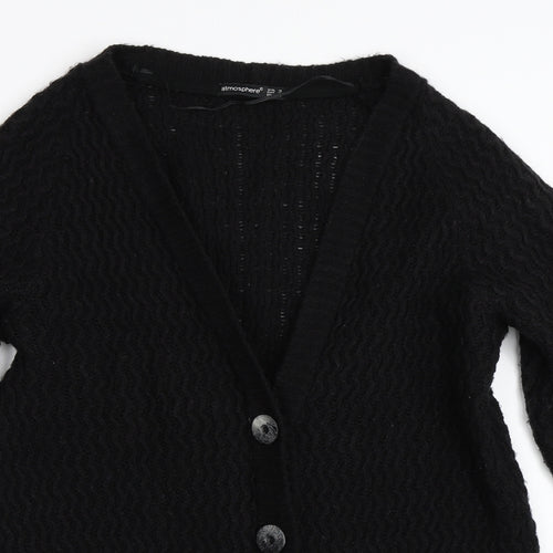 Atmosphere Womens Black   Cardigan Jumper Size 10