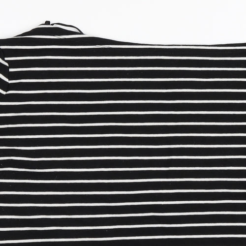 F&F Womens Black Striped  Pullover Jumper Size 18