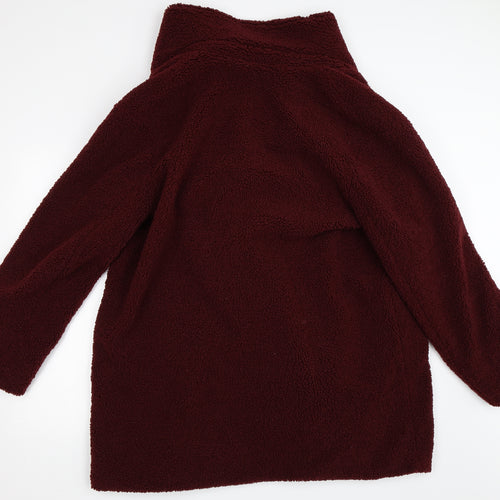 Roman Womens Red   Overcoat Coat Size 18  - Teddy Coat