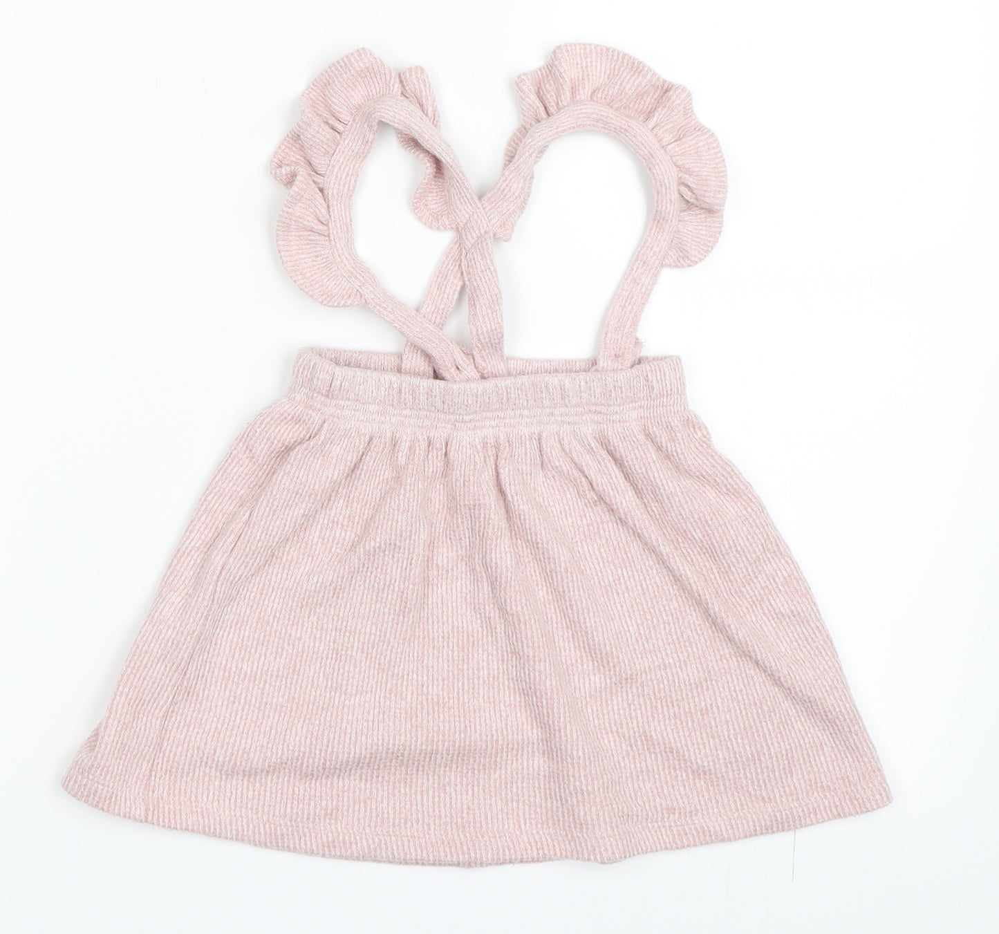 George Girls Pink   Pinafore/Dungaree Dress  Size 12-18 Months