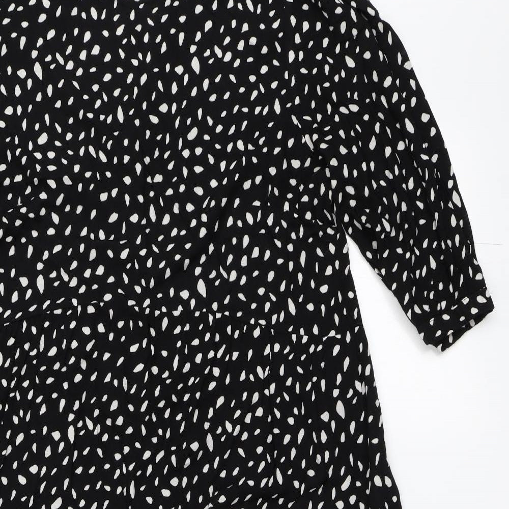 Nobody's Child Womens Black   Fit & Flare  Size 16