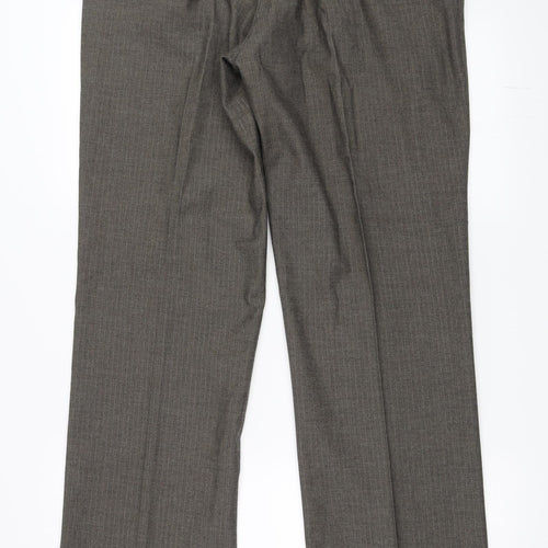 Lost Boys Mens Brown   Trousers  Size 34 in L34 in